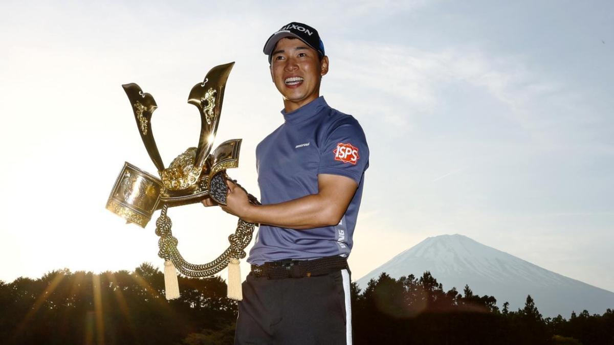 Golfer Yuto Katsuragawa 